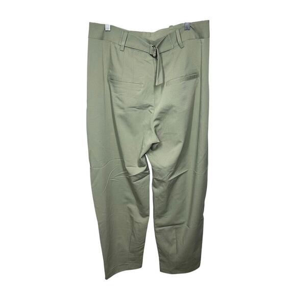 Free People Tapered Barrel Leg Pants In Green - Picture 4 of 4